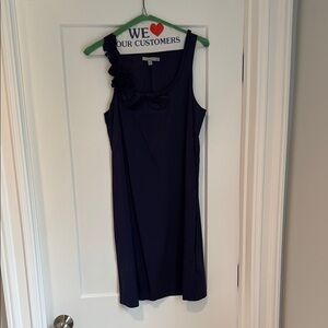 Elegant Navy Blue Dress